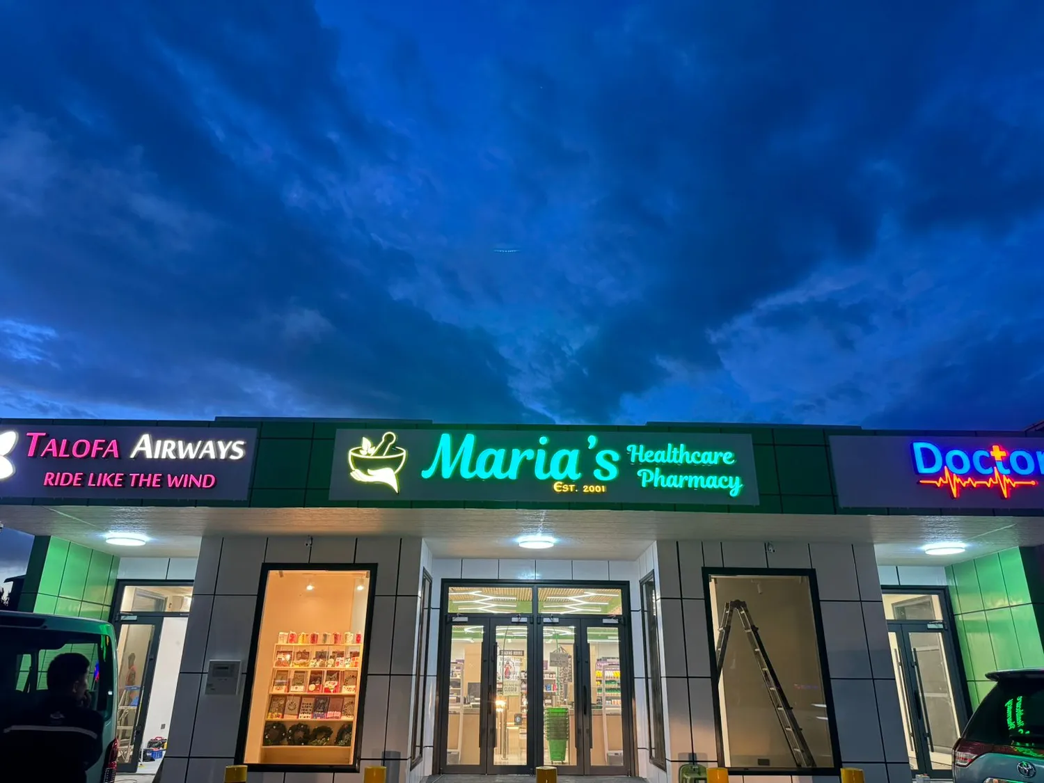 Maria's Pharmacy rises from the ashes 