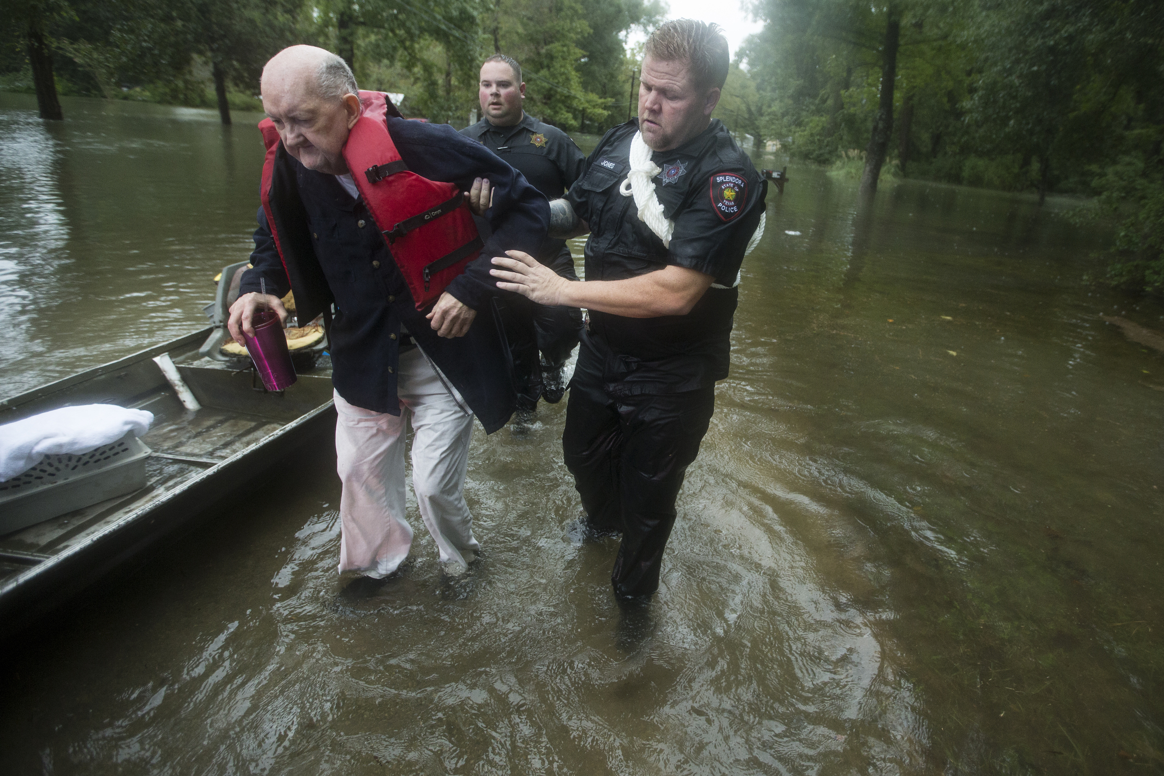The Latest: High winds topple scaffolding in San Antonio