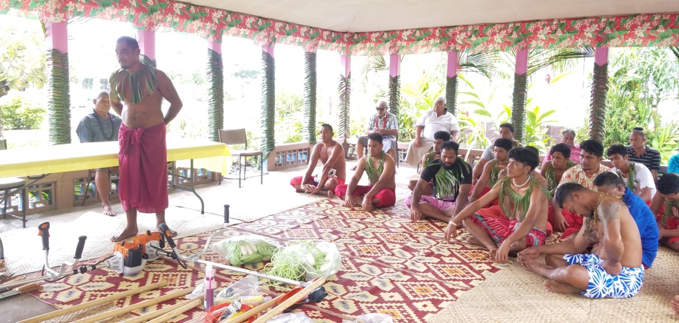 Project equips the Aumaga of Lona Fagaloa to serve