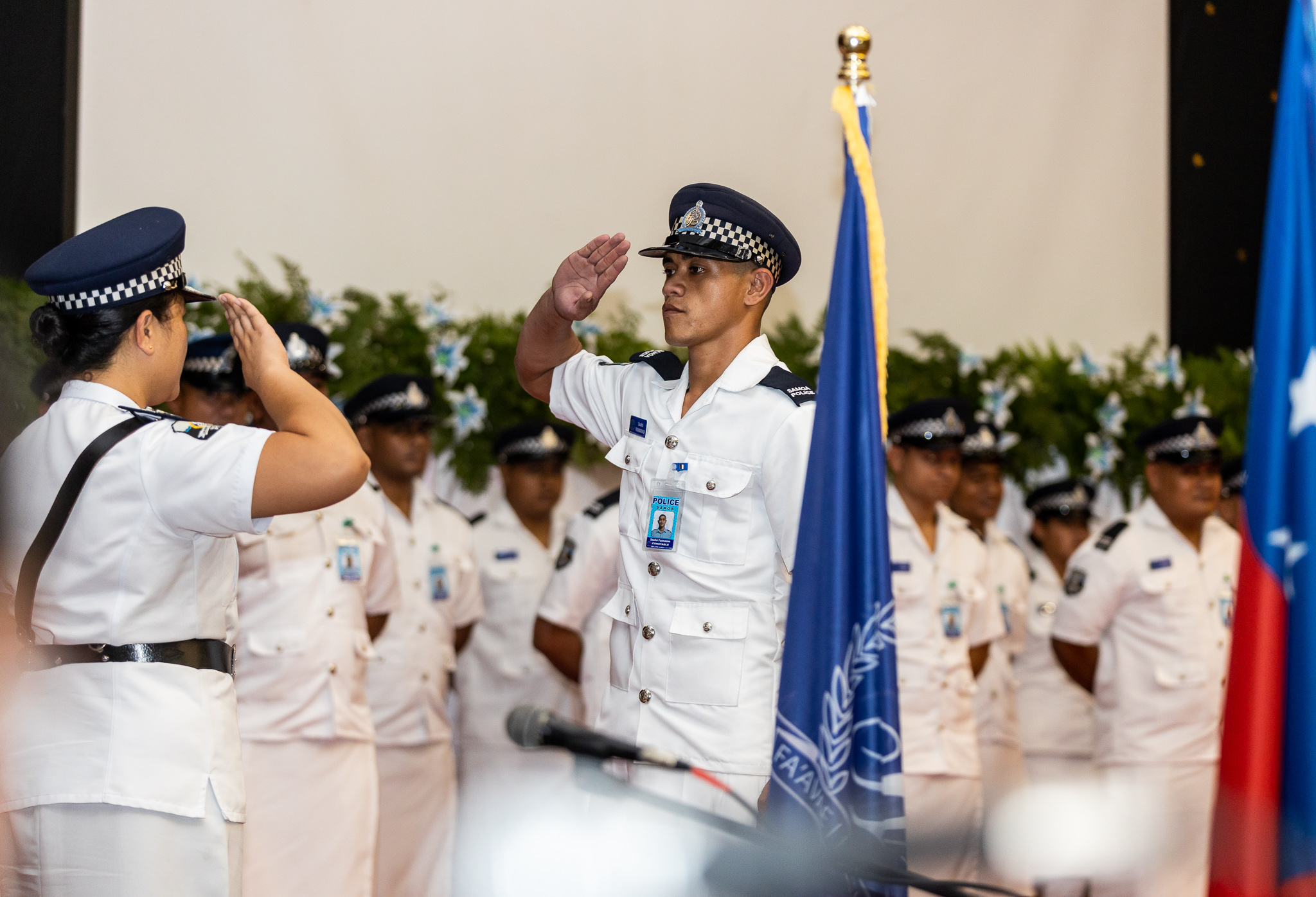 Police numbers boosted with 35 new recruits