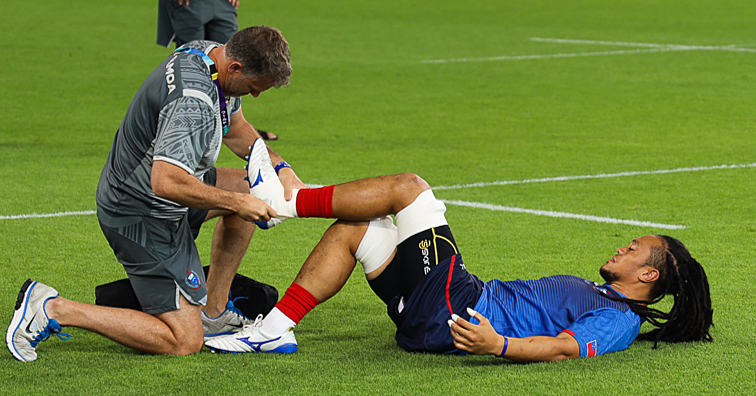 Manu ironman Ioane just doing his job