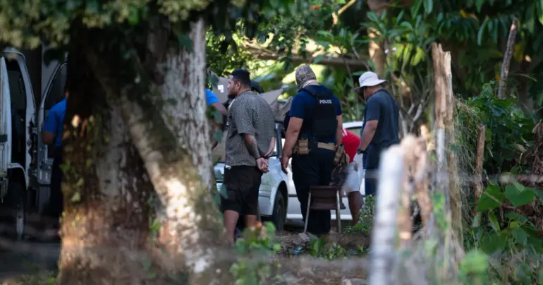 Criminal networks embedded in Pacific countries