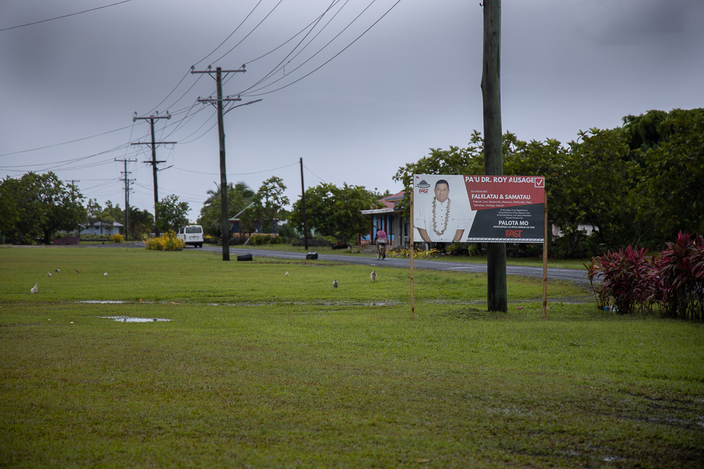 F.A.S.T. billboard put back in Samatau