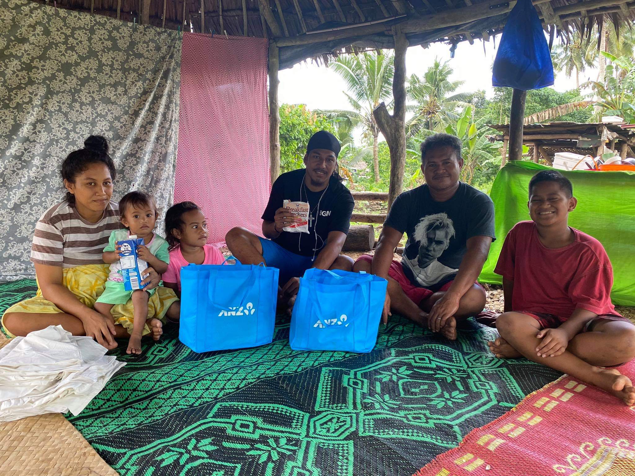 Ten families benefit from bank's generosity