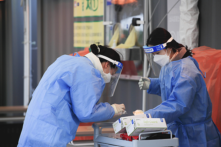 The Latest: S. Korea confirms first COVID-19 variant cases