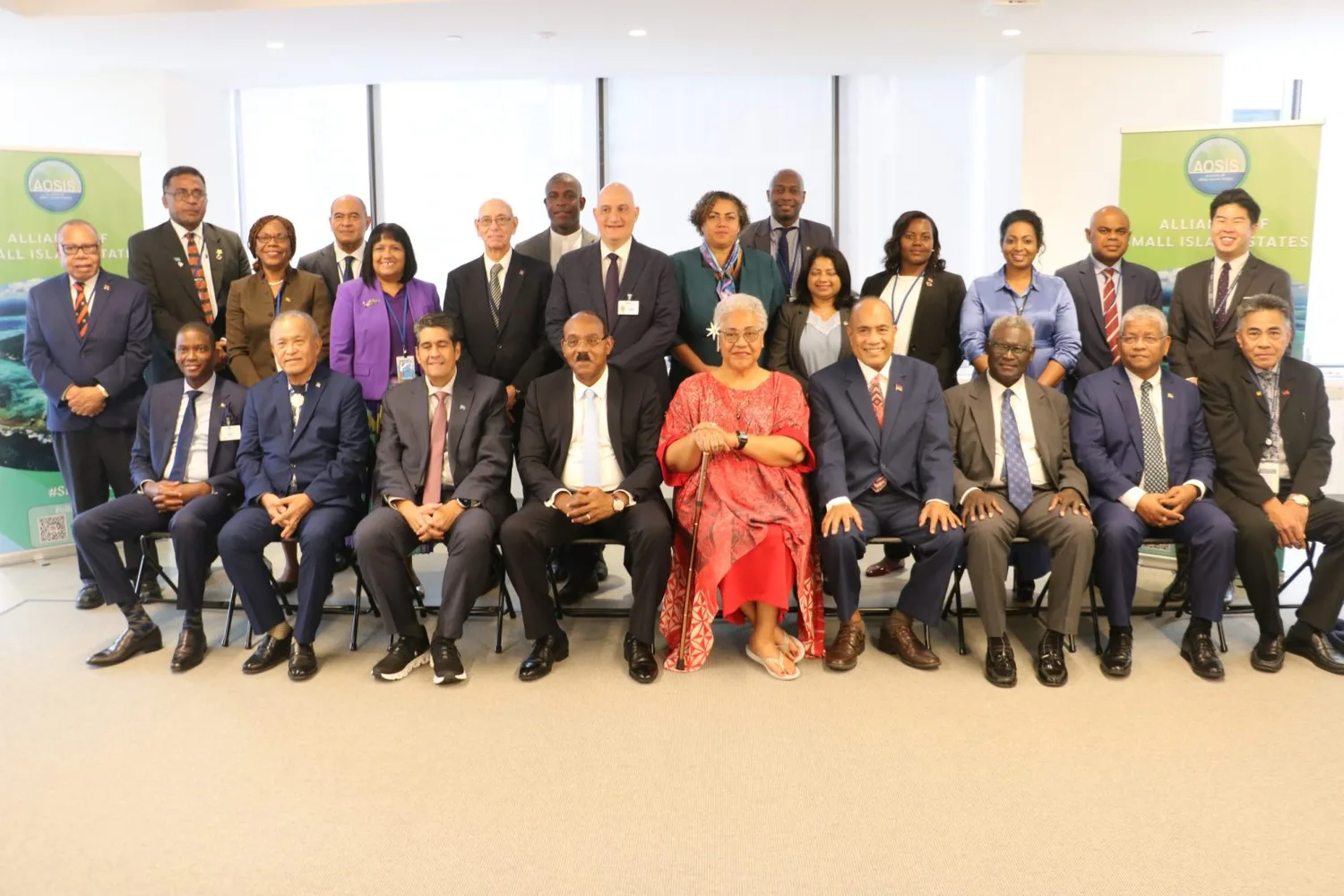 AOSIS Leaders demand global recognition of statehood amid rising seas