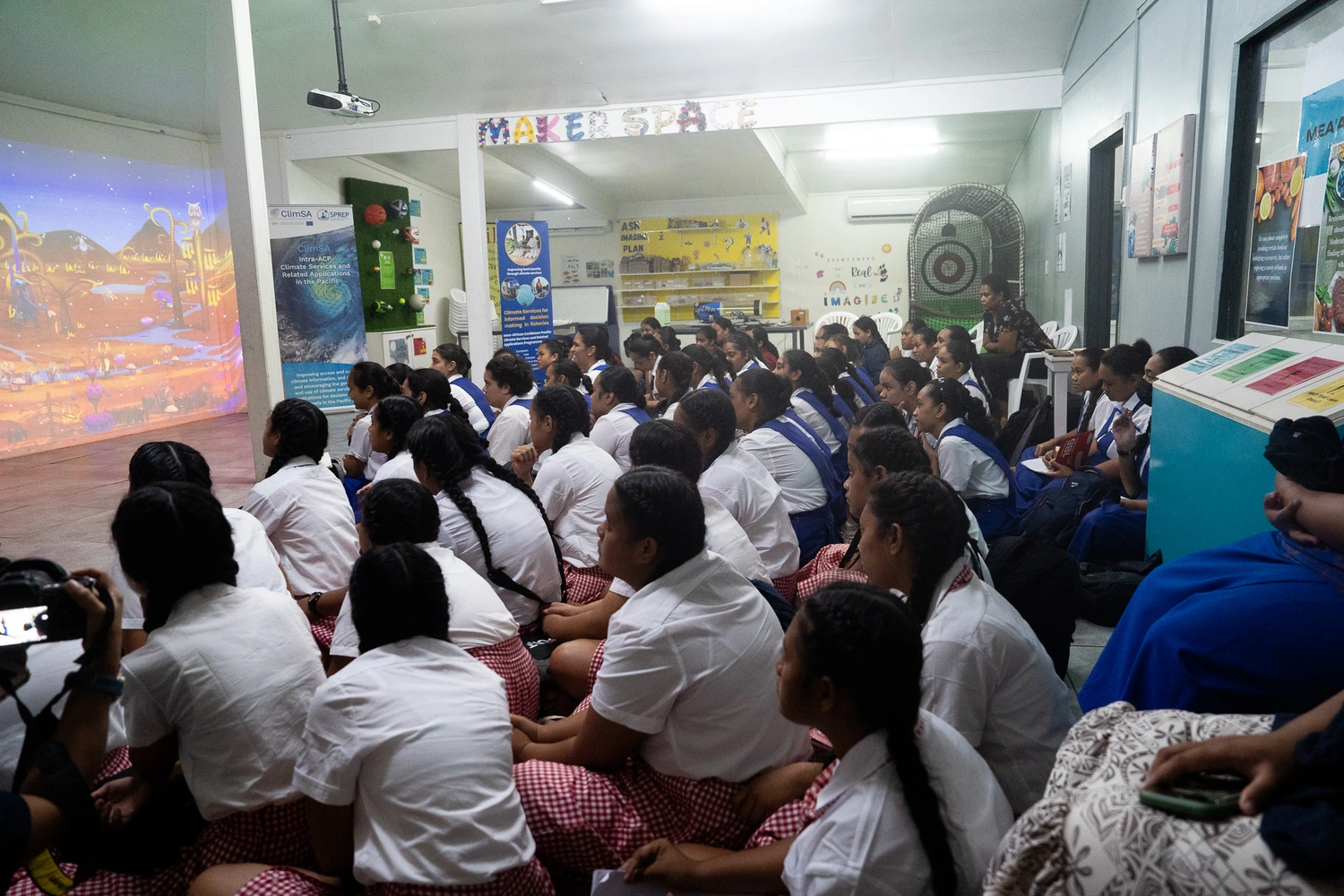 Girls urged to lead climate science