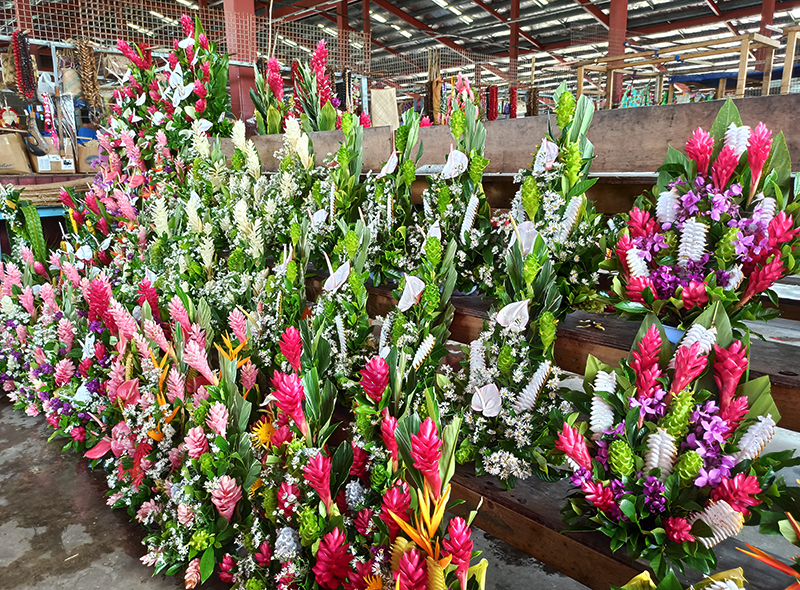 Business starts to pick up for market Florists
