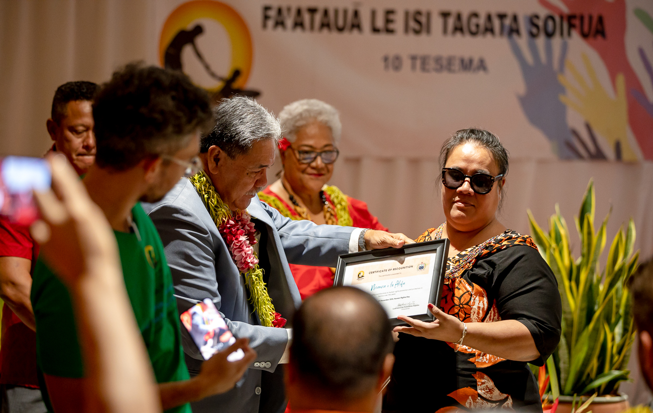 Samoa marks Human Rights Day