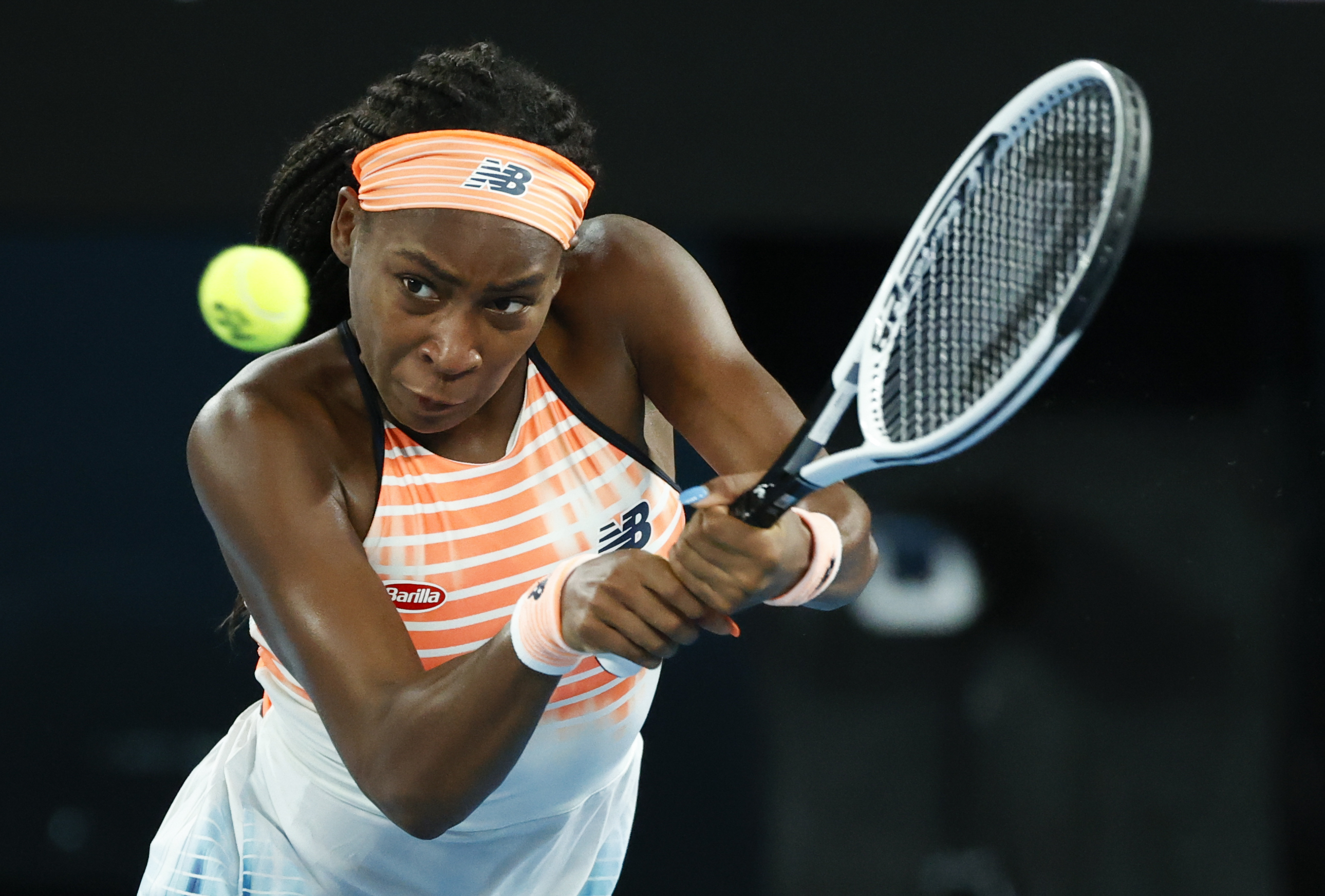 Coco Gauff advances in three sets at Adelaide International 