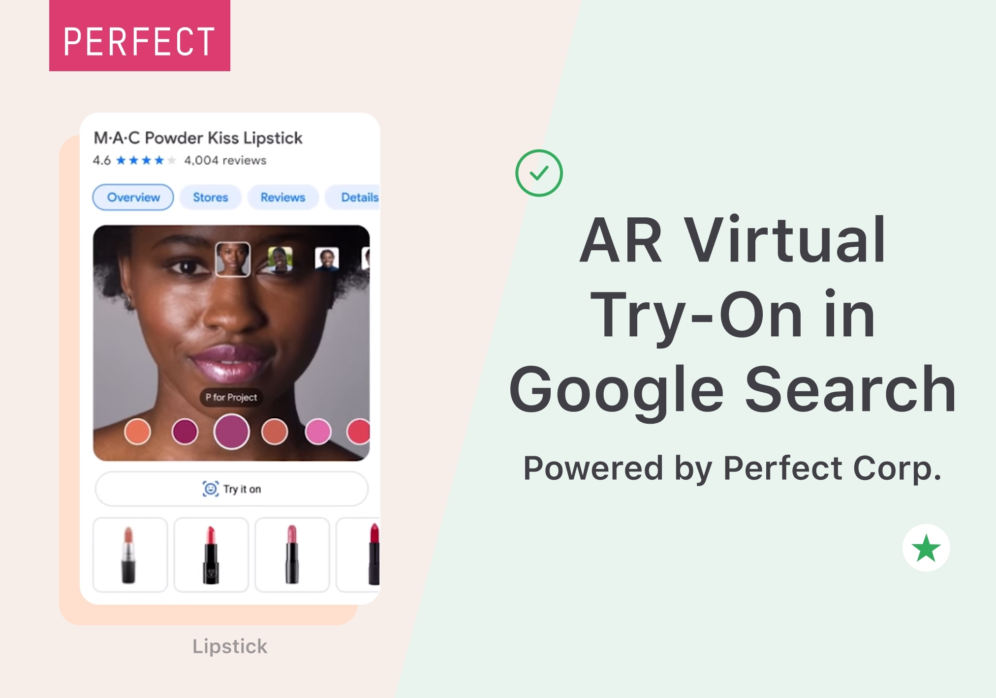 Perfect Corp. Helps Over 40 Brands Integrate Google AR Interactive Beauty Try-Ons