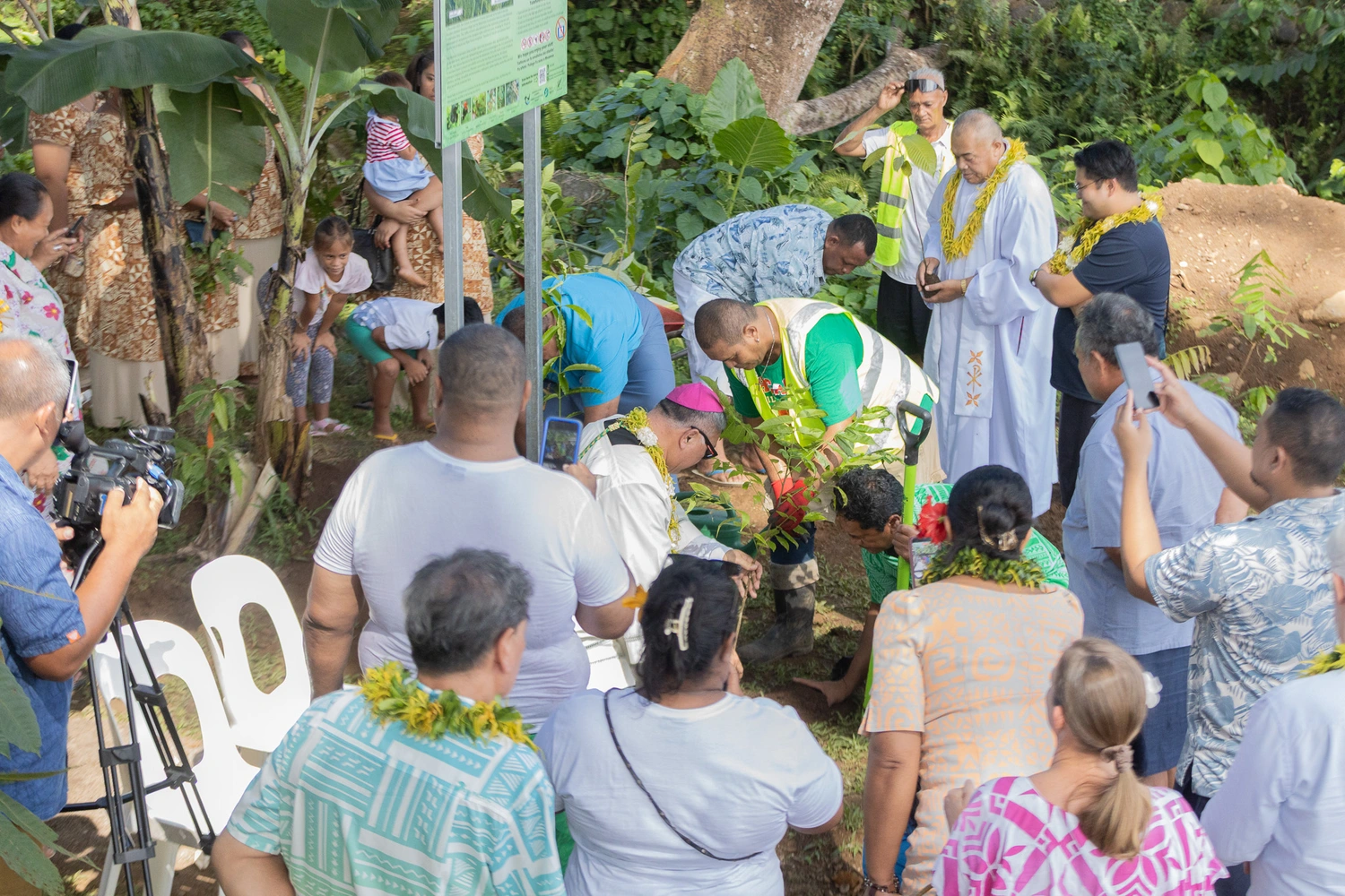 Moamoa's 150 hectare conservation area opens