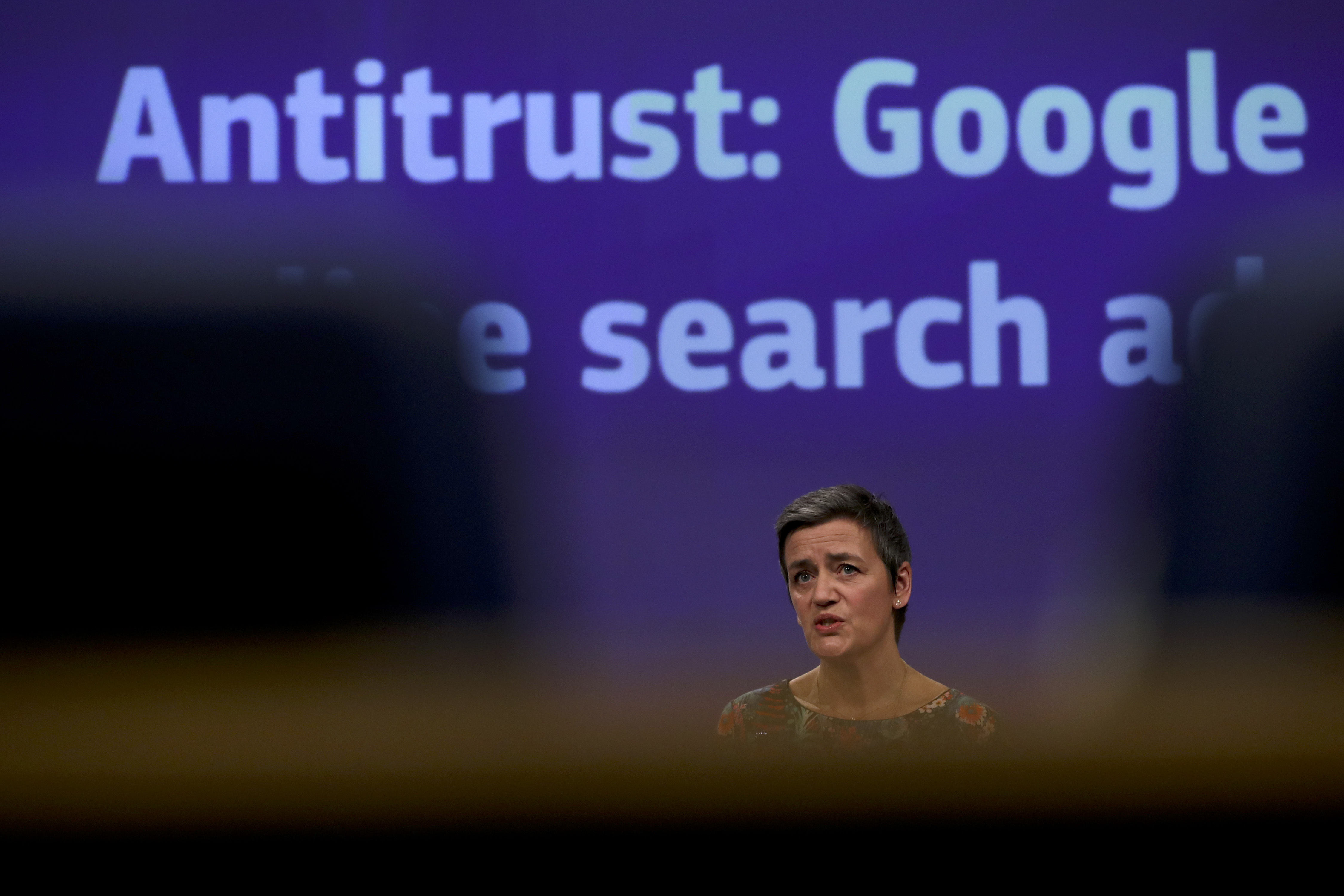 Europe fines Google $1.7 billion in antitrust case