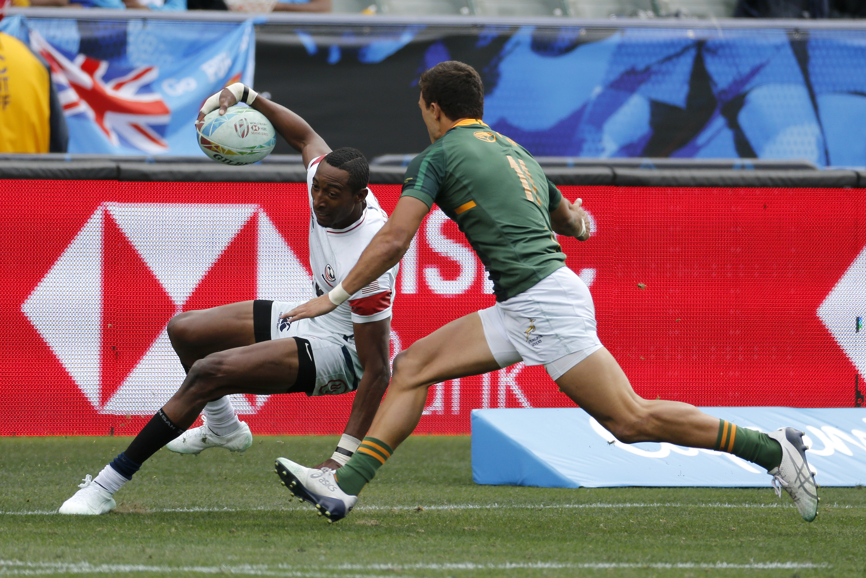 The opposite of distancing; rugby 7s set for kickoff