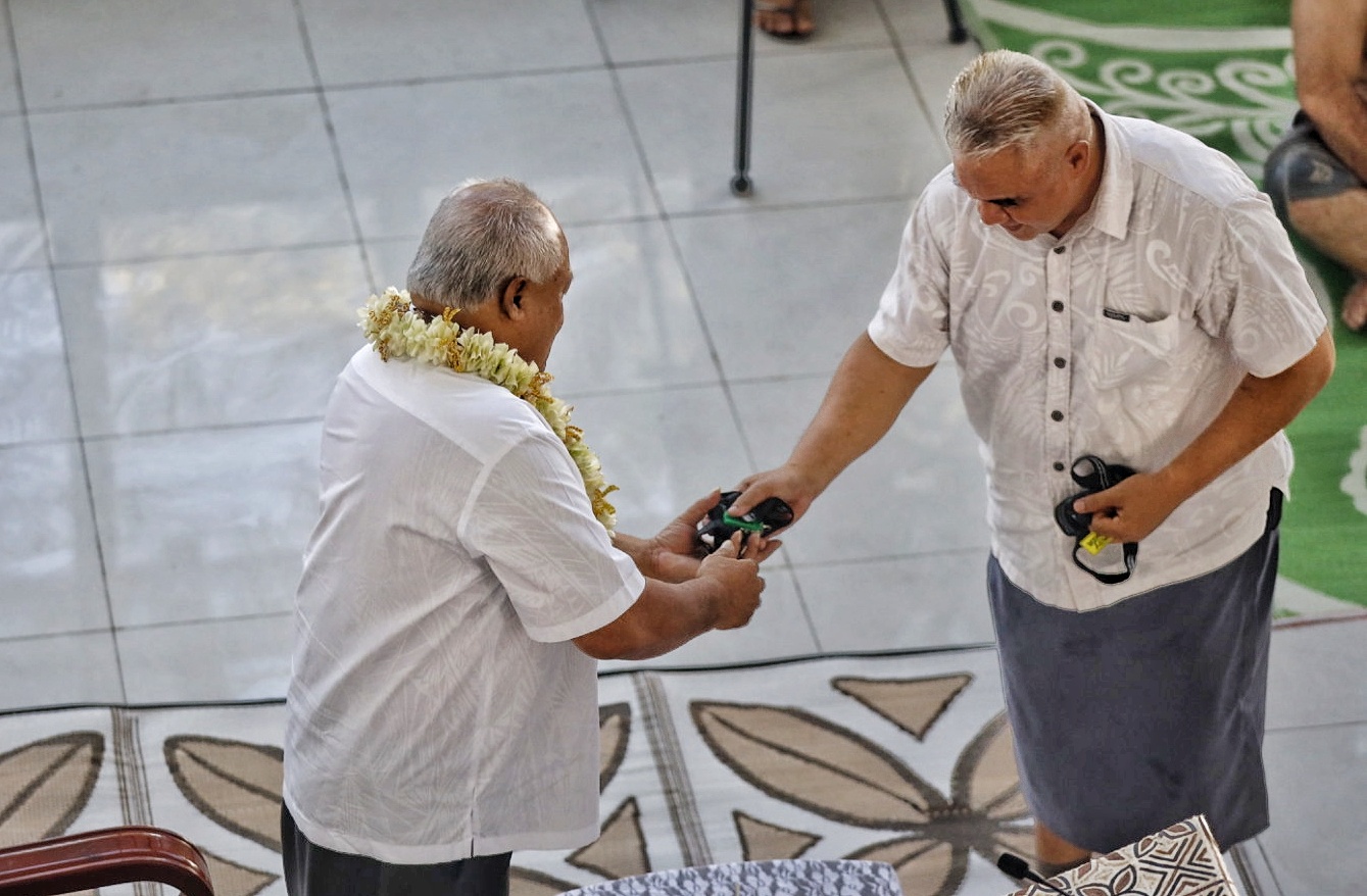 Parliament's new Speaker welcomed, receives keys