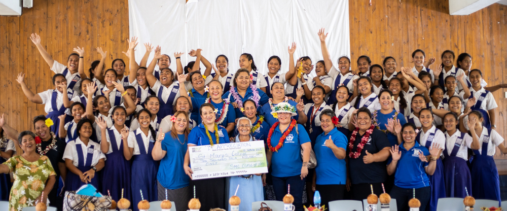 St. Mary's College Class of 1991 shows appreciation with $10,000 donation 