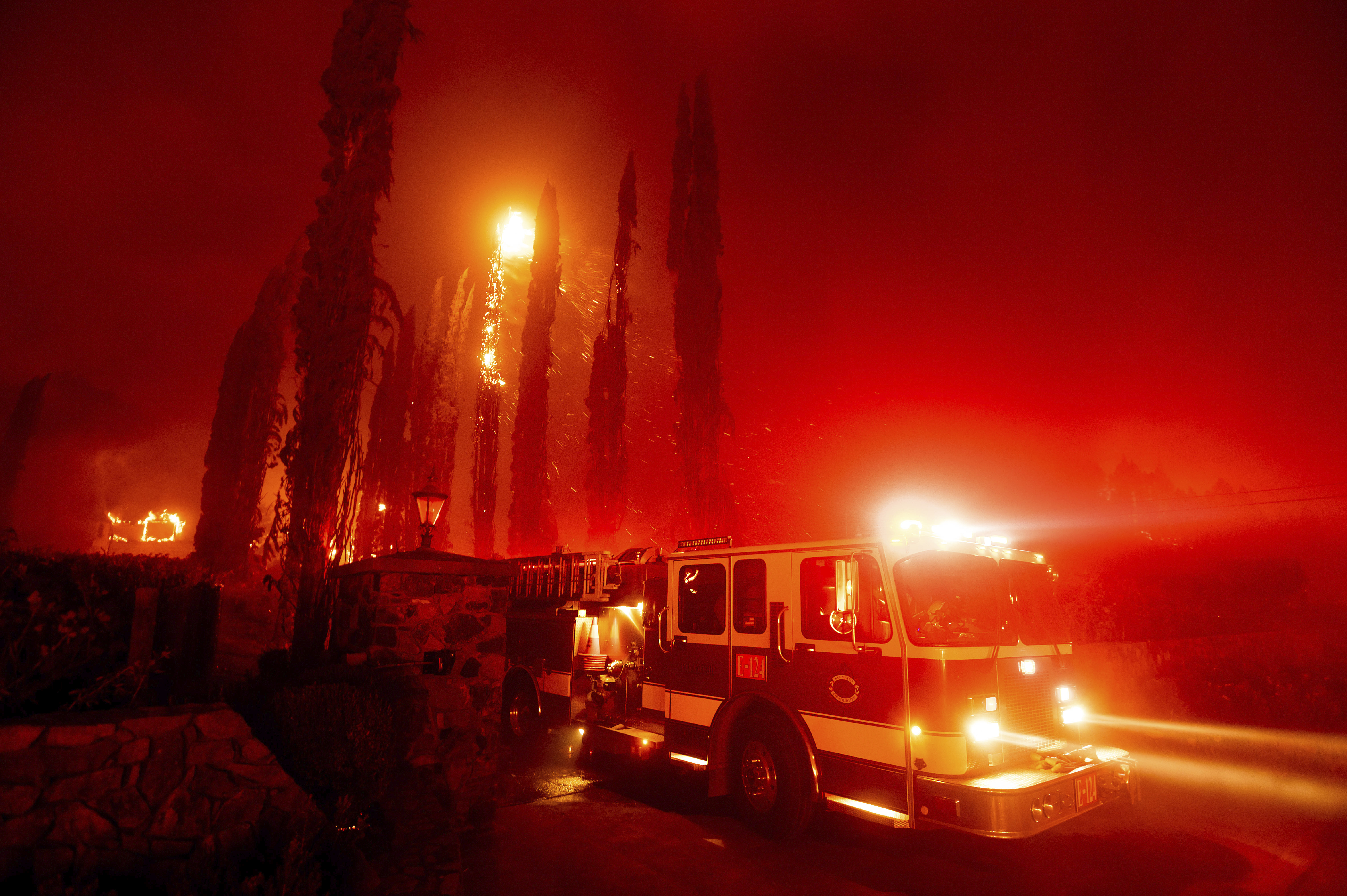 California residents again face fire anguish as homes burn