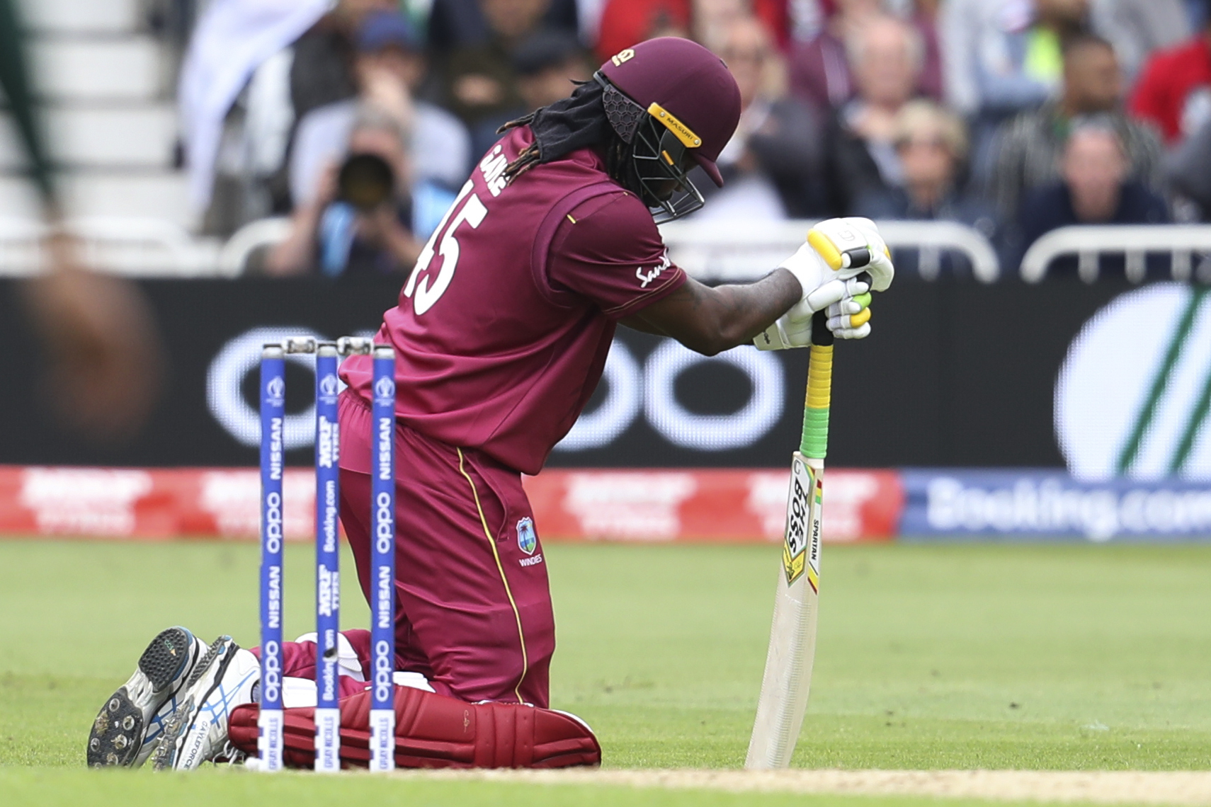 The Latest: West Indies say Russell, Gayle OK fitness-wise