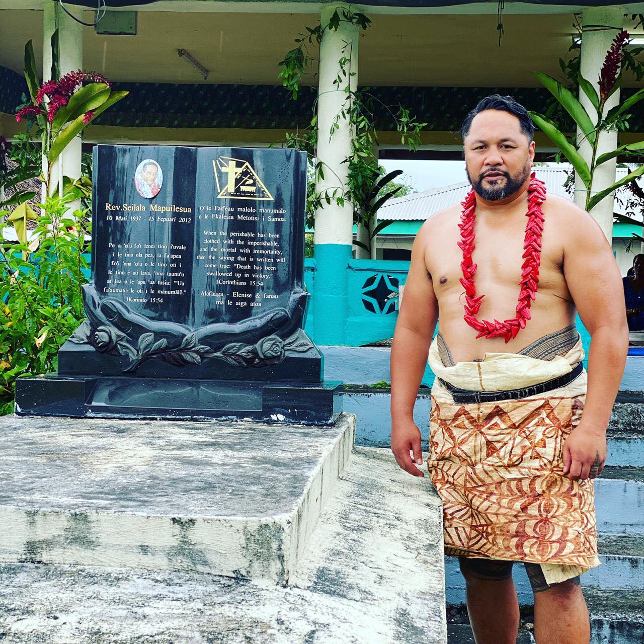 Manu Samoa Coach honoured with new title at Gataivai
