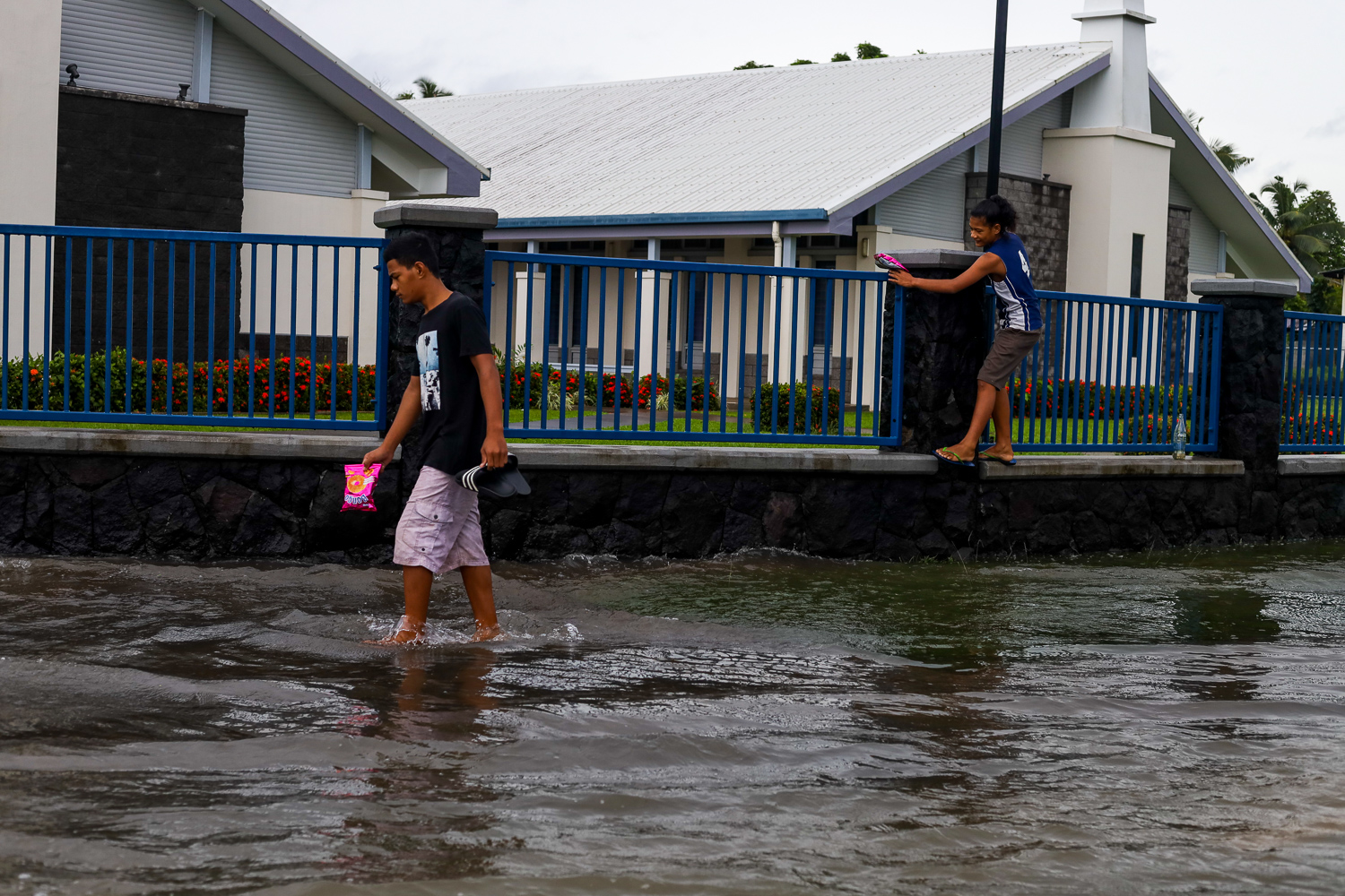 Samoa braced for storm