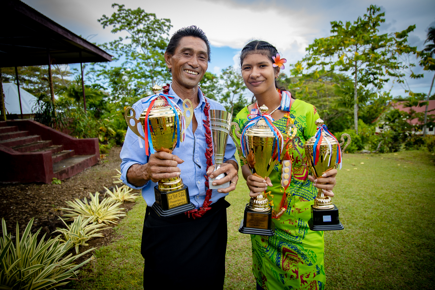 Dux dedicates achievement to parents