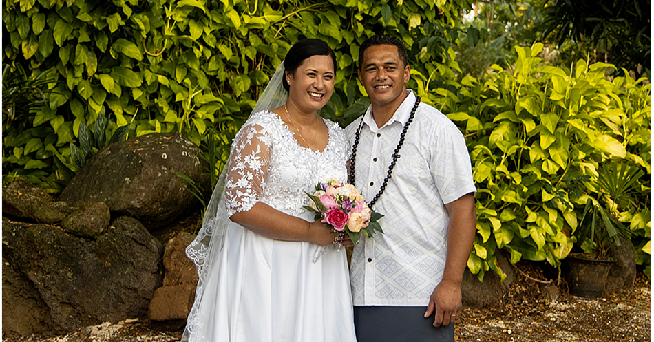 Mr and Mrs Savali seal their love in marriage