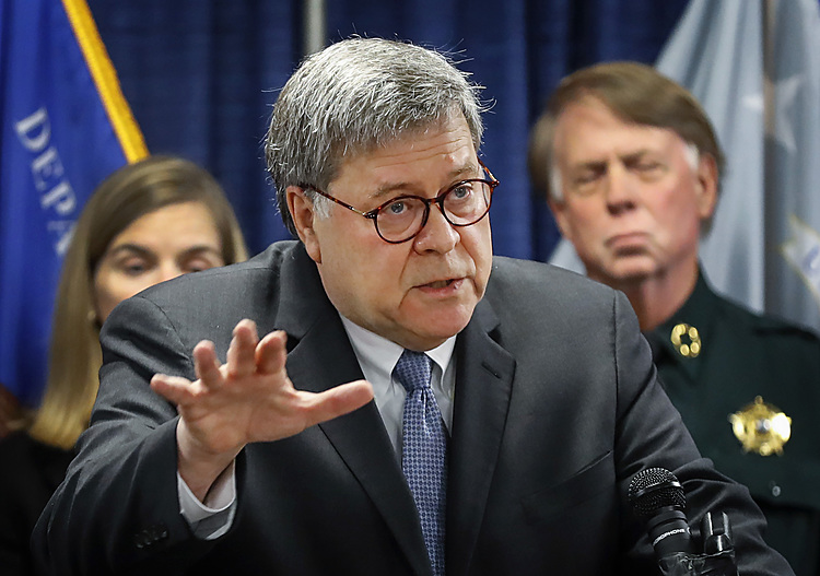 The Latest: Barr: Democrats drowning agencies with subpoenas