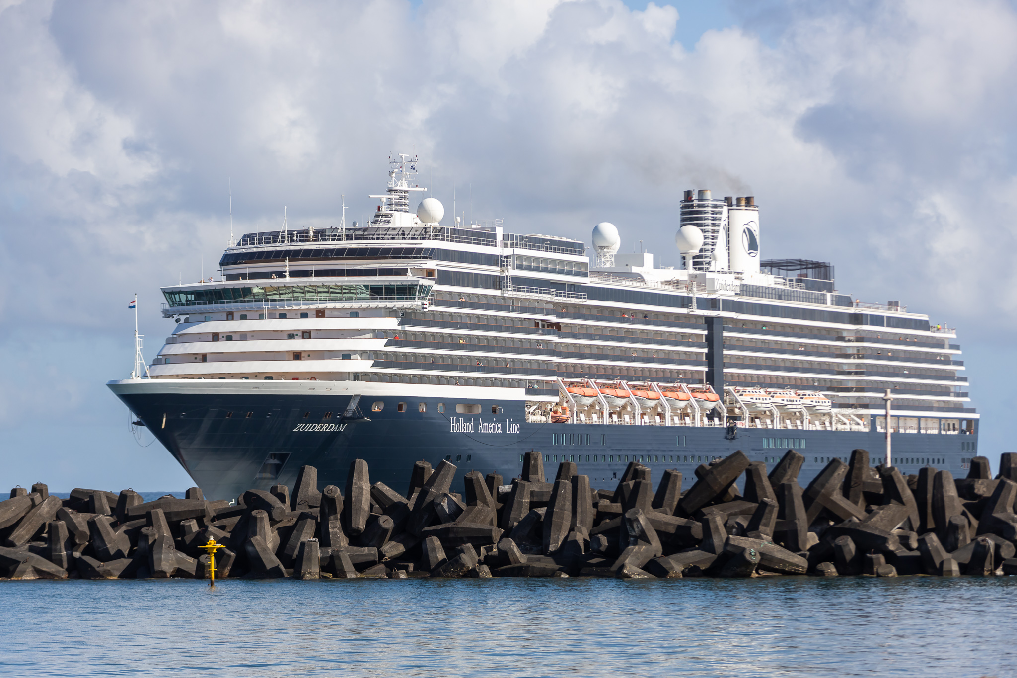 Second Cruise ship visiting our Shore