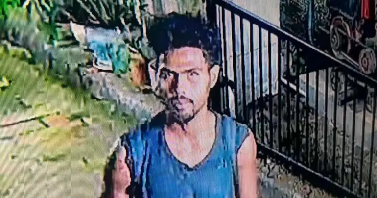 Man breaks into family home, caught on camera