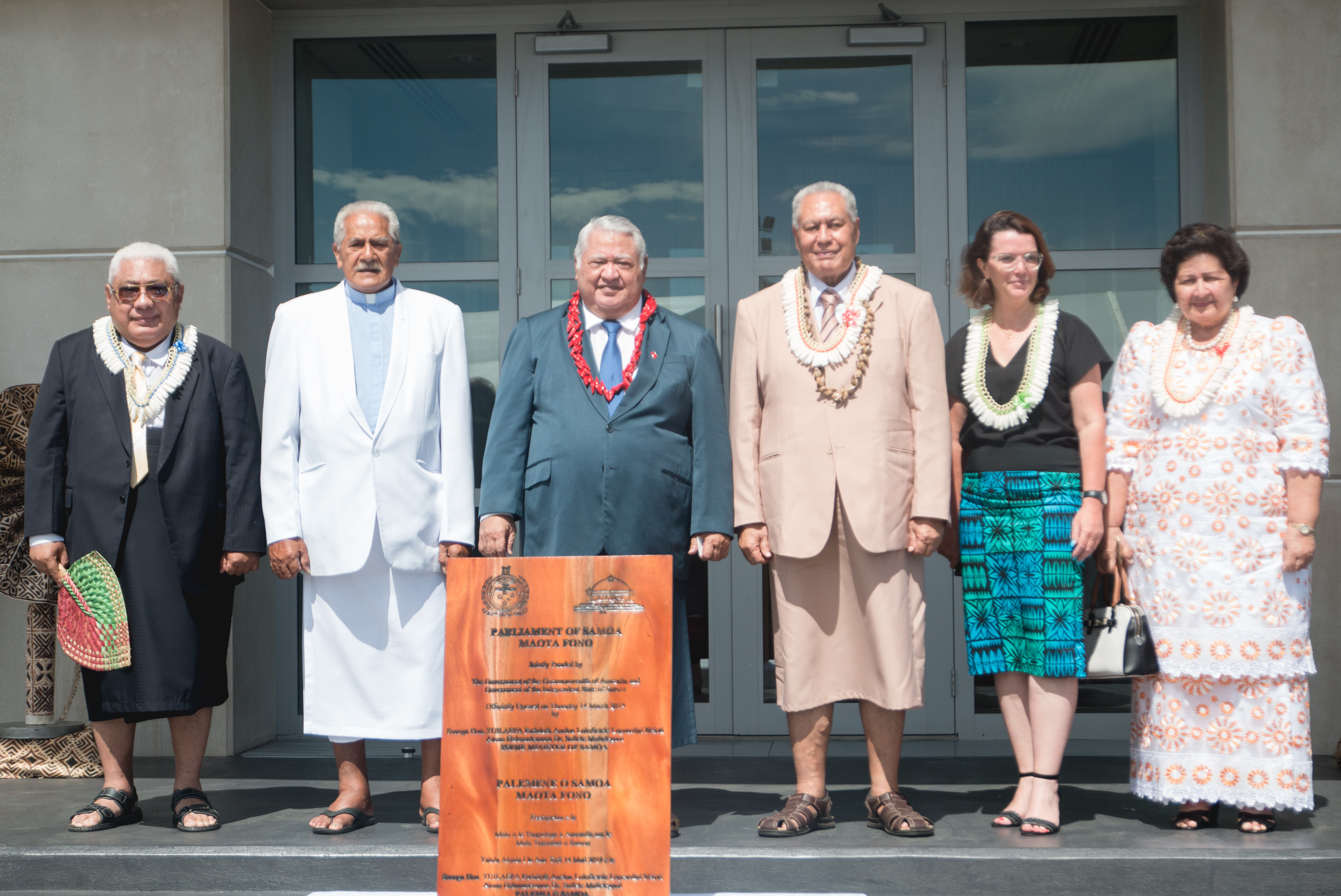 Samoa's new Parliament building opened