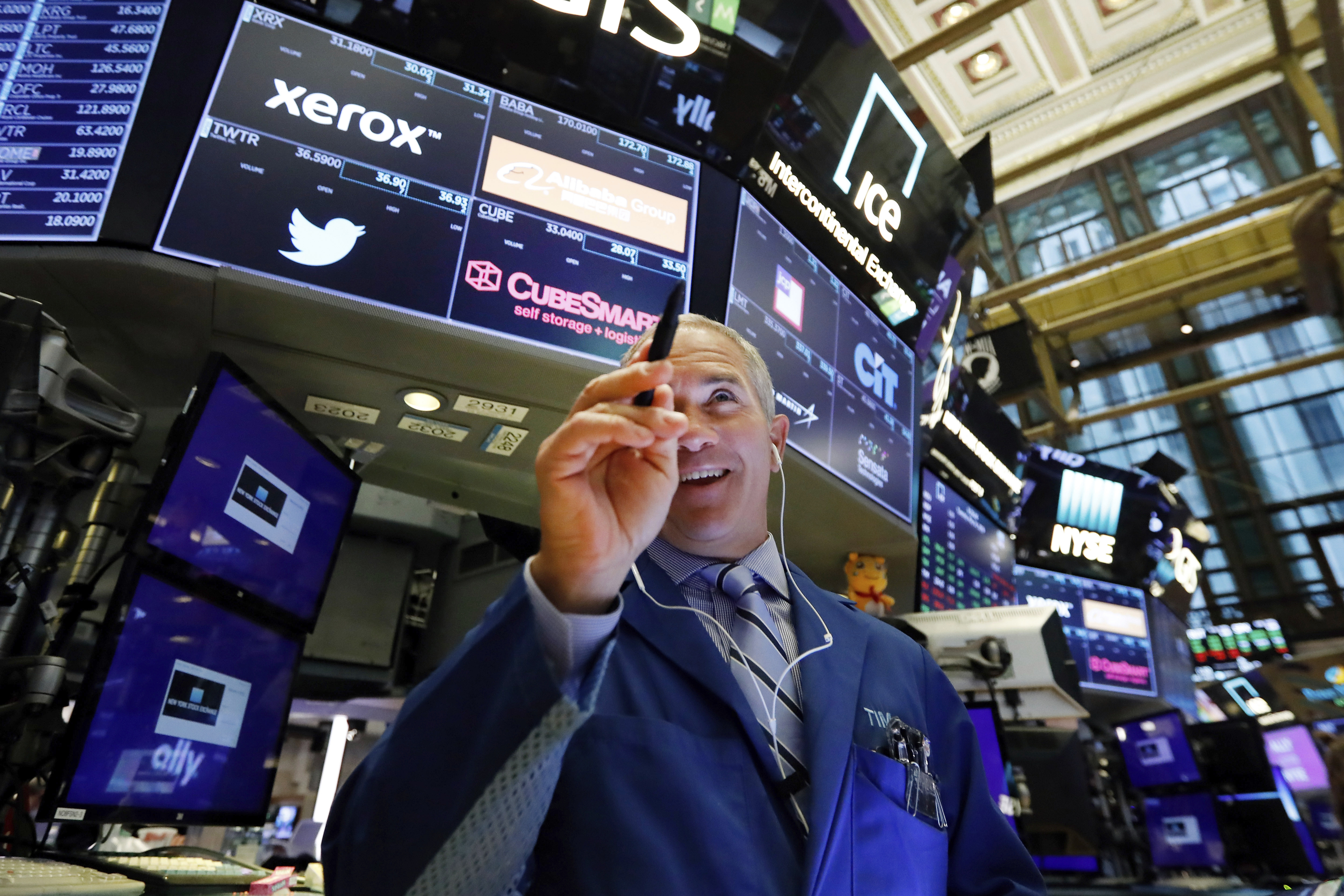 Stocks rise, recover half of Monday's trade-induced nosedive