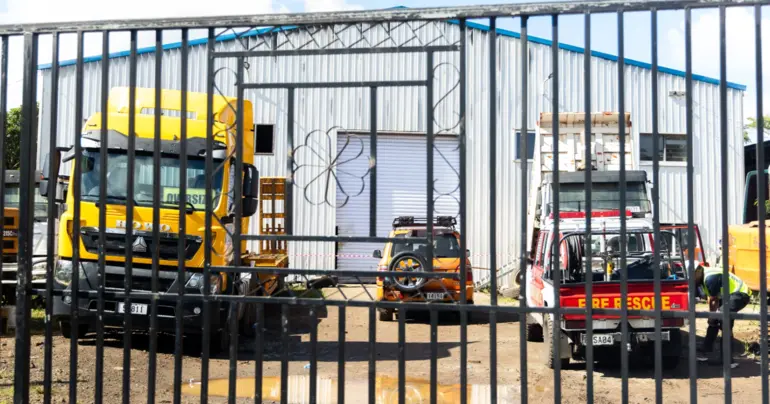 Moatoga warehouse fire under investigation 