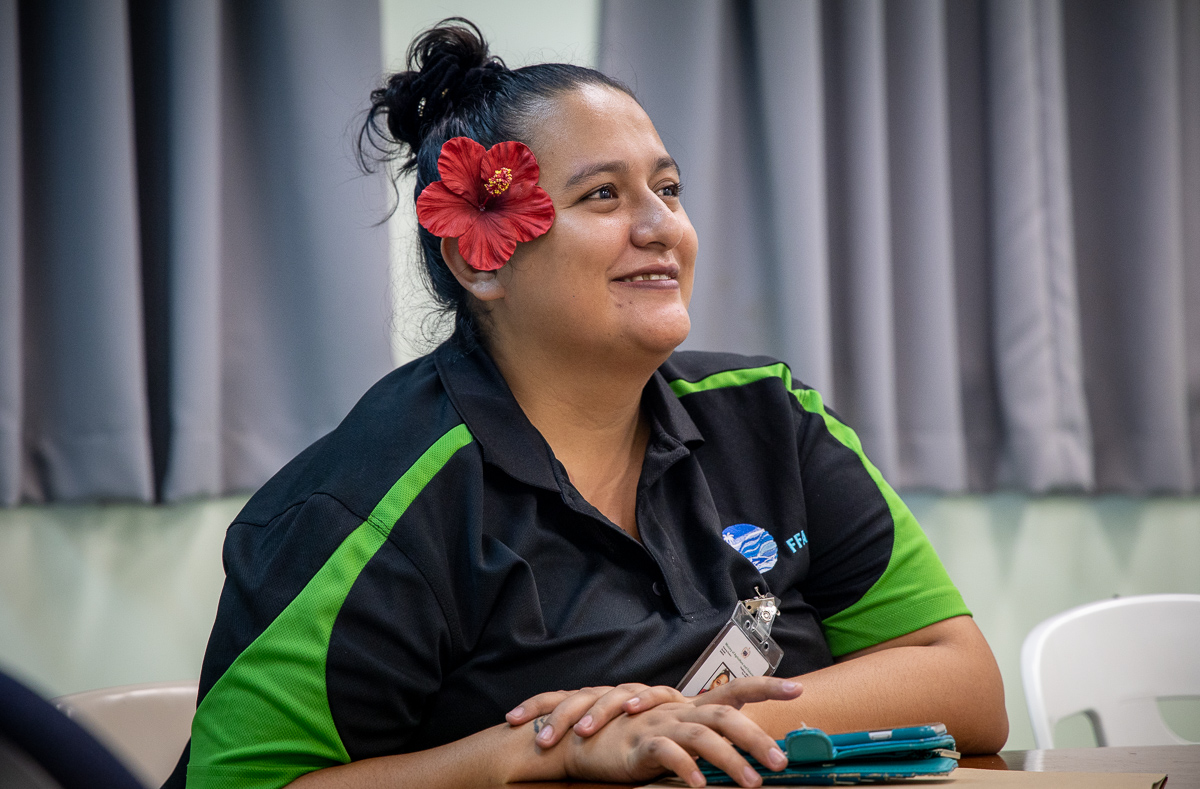 Samoa's first female ship-rider crosses divide