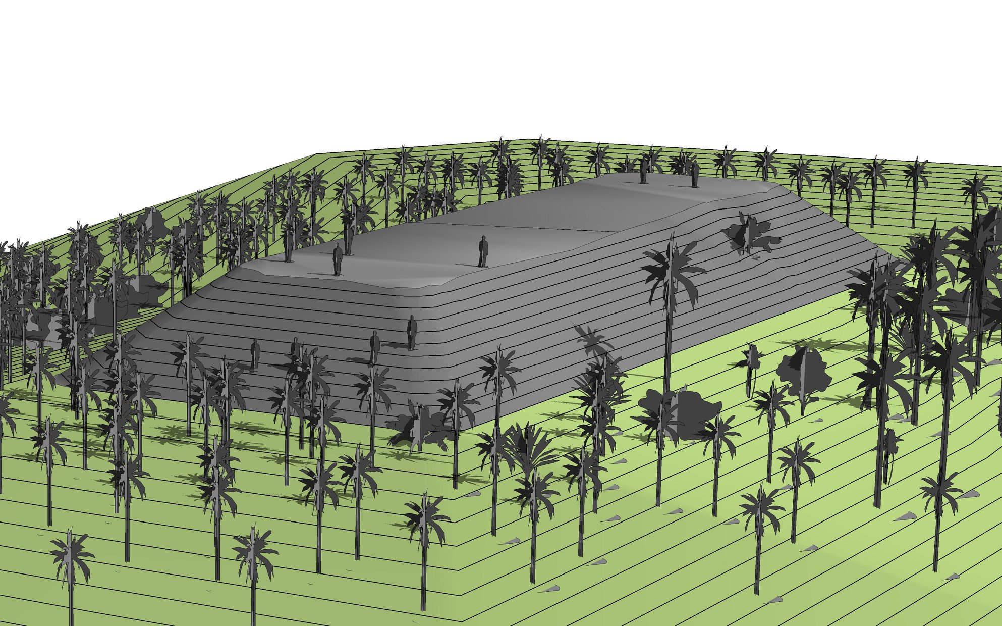 Lata plantation's mysterious stone mound in Savai'i