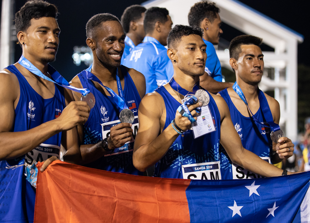 Samoa beaten by faster team