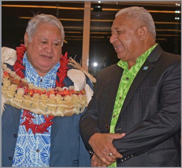  Samoa doesn’t operate in a vacuum, standing in the international community matters