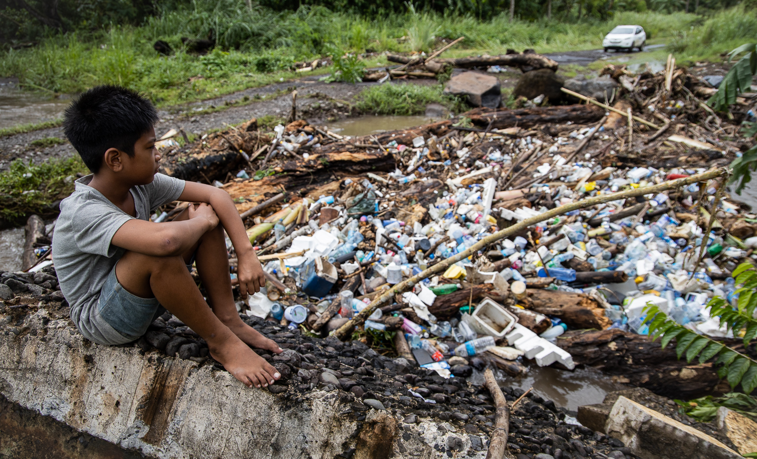 Fugalei's river of rubbish