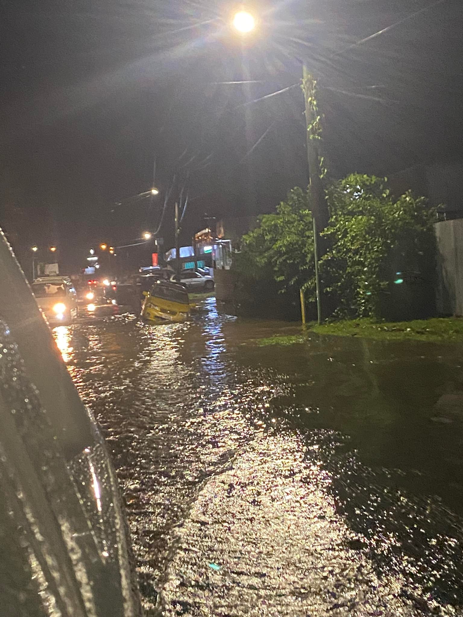Torrential rain causes flash flooding
