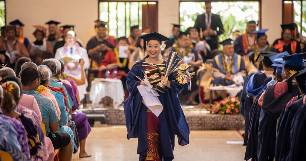 Samoa Graduation Samoa Observer | Single mother sweeps graduation honours