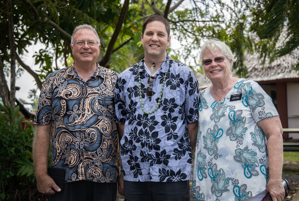 American family checks out Samoa's attractions