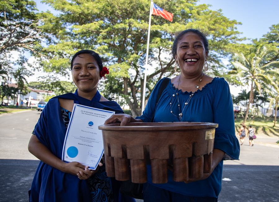 Proud mother gets early Mother's Day gift 