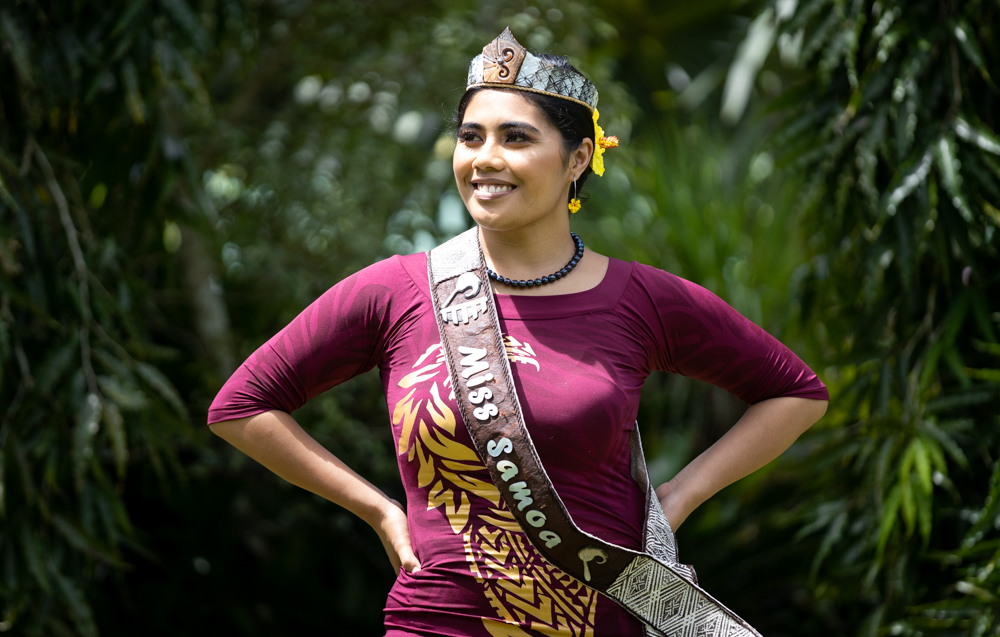 Miss Samoa contestants take home their prizes