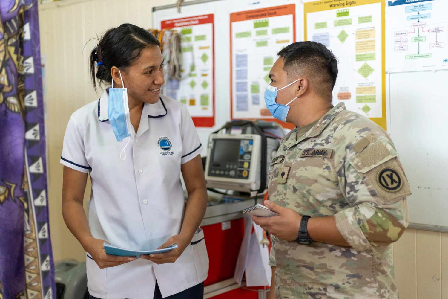U.S. Army medics experience Samoa's hospitals