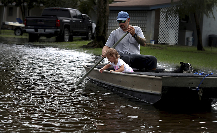 Tropical Storm Eta floods already drenched Florida cities