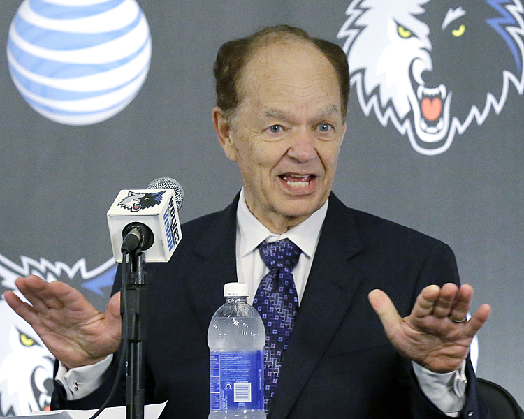 Sued by partner over sale, Taylor says T-wolves won't move