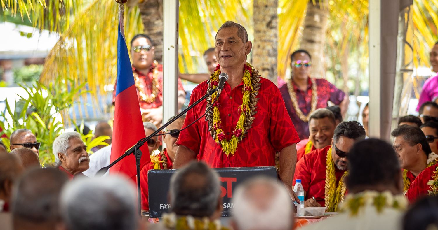 Faleomavaega sweeps Aleipata-i-Lalo seat