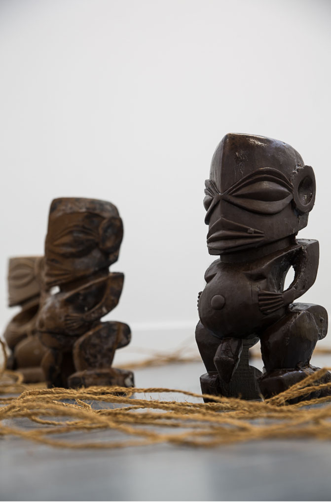 Samoa Statues Samoa Observer | The sculptor's melting statues