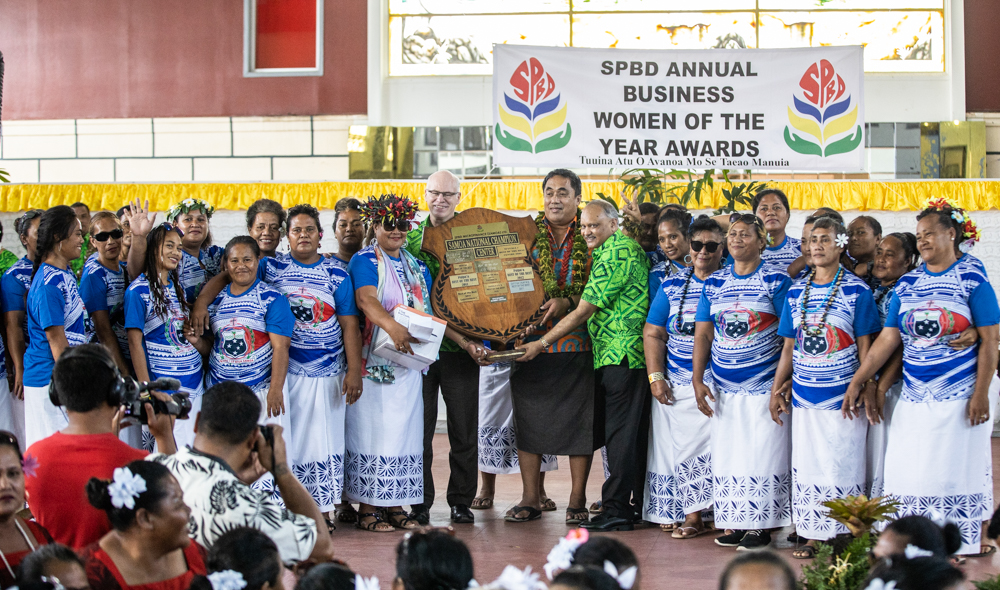 Faleasi'u Center secures top spot at annual business women awards
