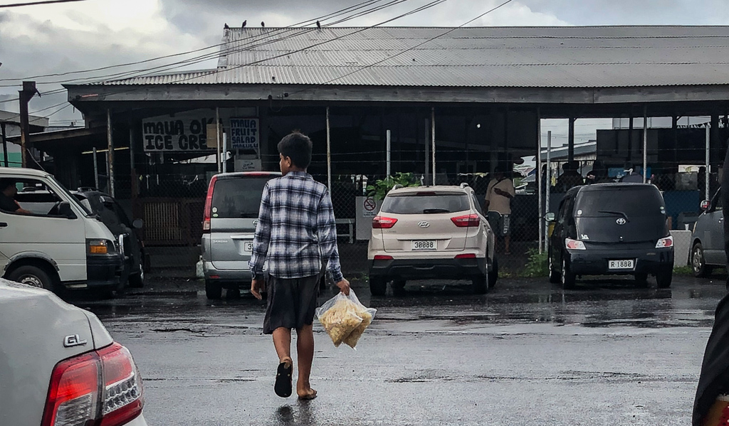 Teen street vendor unaware of rules