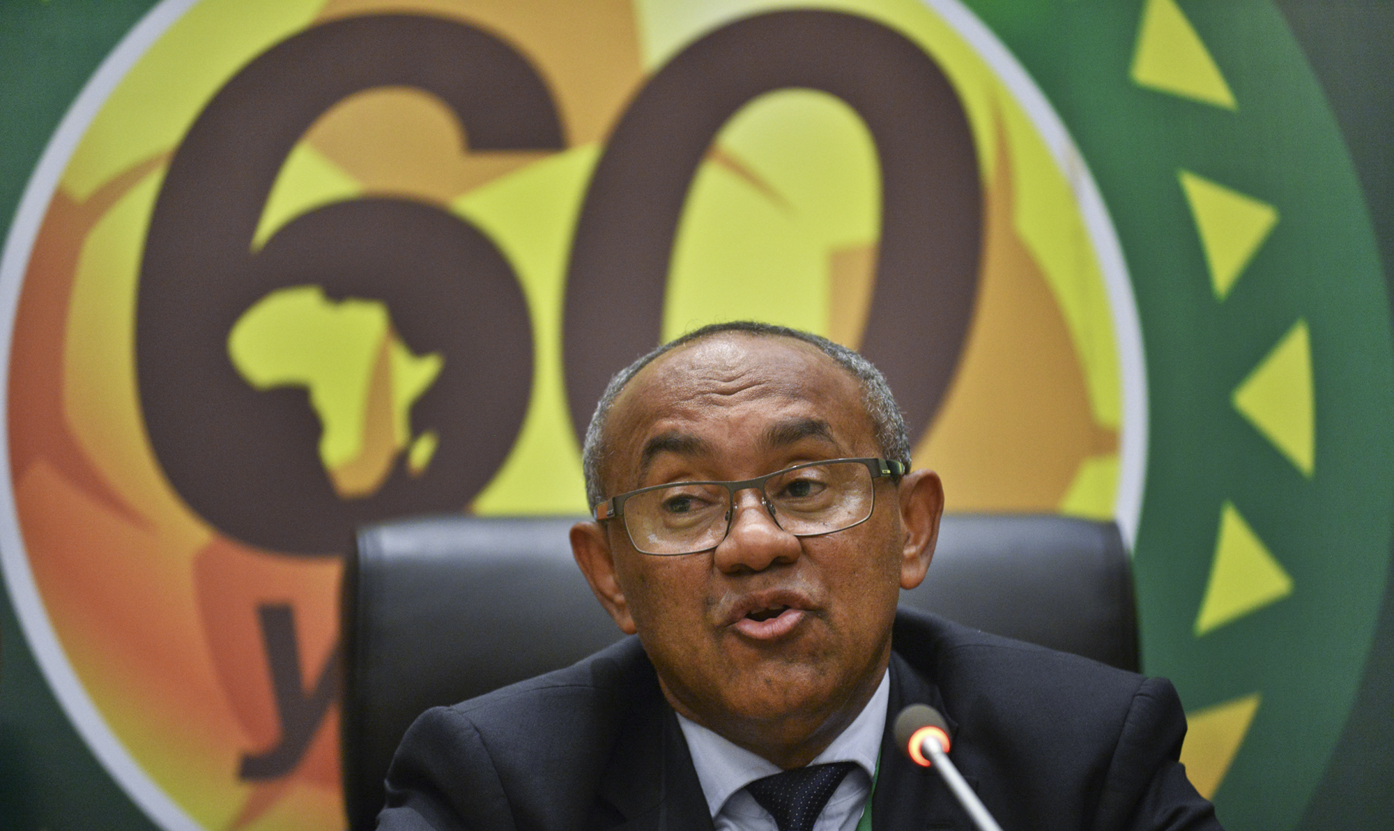 African soccer president Ahmad banned for 5 years by FIFA